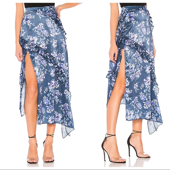 MAJORELLE Dresses & Skirts - NWT MAJORELLE Tallulah Skirt Rainwater Blue XS